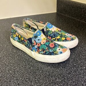 Keds Multicolor Floral Slip-On Shoes